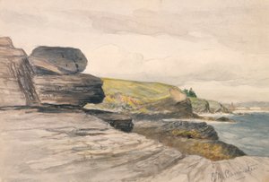 Newport Scene od Edward Mitchell Bannister