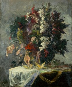 Bez názvu (květinové zátiší) od Edward Mitchell Bannister