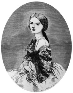 Princezna Maria Clotilde Savojská (rytina) od Edward Morin