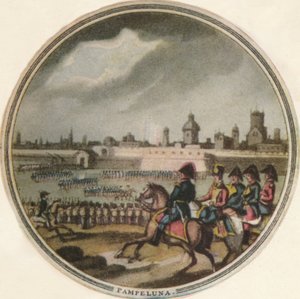 Bitva u Pampeluny, 1815, 1910