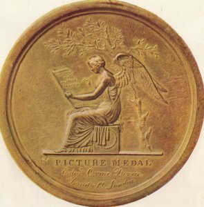 Bitvy britské armády v letech 1808 až 1814 - Obrazová medaile, 1815, 1910.