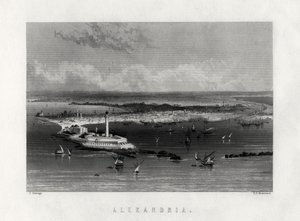 Alexandrie, Egypt, 19. století