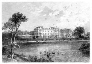 Buckinghamský palác, Londýn, 1899.
