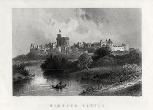Hrad Windsor, Anglie, 1883
