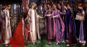 Svatá Kateřina od Edward Reginald Frampton