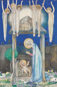 Narození Páně od Edward Reginald Frampton