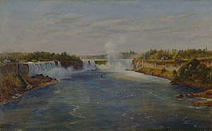 Niagarské vodopády od Edward Roper