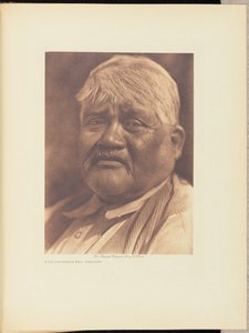 Kapitán Big Man - Diegueño od Edward S. Curtis