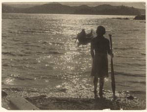 Po mlhavé měděné stezce od Edward S. Curtis