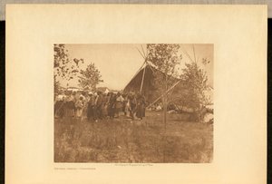 Tanec zvířat - Cheyenne od Edward S. Curtis