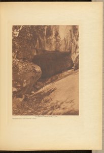 Vchod do Malované jeskyně od Edward S. Curtis