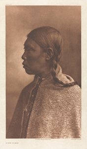 Portfolio IX, deska 321: Lummi Woman od Edward S. Curtis