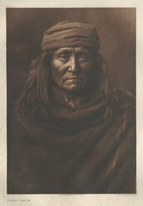 Portfolio I, deska 16: Eskadi-Apache od Edward S. Curtis
