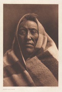 Portfolio VI, Talíř 202: Střední lýtko - Piegan od Edward S. Curtis