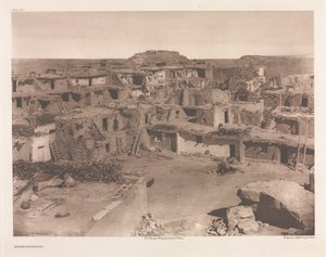 Portfolio KI, deska 425: Mishongnovi od Edward S. Curtis