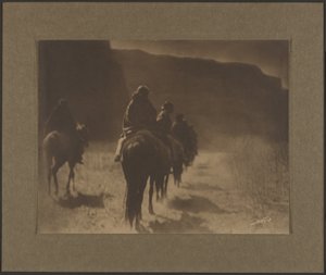 Mizející rasa - Navahové od Edward S. Curtis