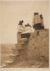 Sledování Tanečníků od Edward S. Curtis