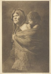 A Hopi Mother, 1921. od Edward Sheriff Curtis
