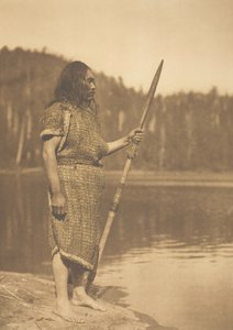 Velrybář - Clayoquot, 1915. od Edward Sheriff Curtis