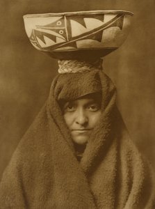 Žena Zuñi od Edward Sheriff Curtis
