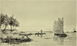 Pohled na Whitlingam od Edward Thomas Daniell