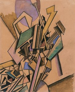 Vorticistická studie od Edward Wadsworth