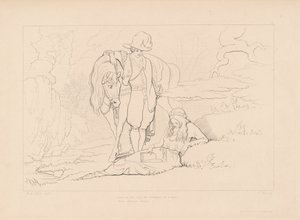 Zavřít Přišel... od Edward Webb, after George Elgar Hicks