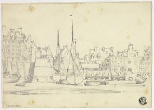 Dieppe od Edward William Cooke