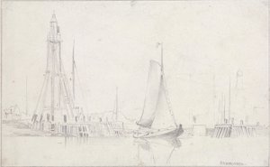 Enkhuysen od Edward William Cooke