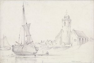Katwyk od Edward William Cooke