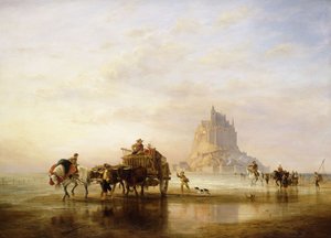 Mount St. Michel, 1840