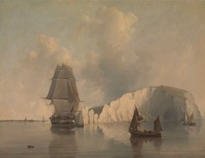Off the Needles, Isle of Wight od Edward William Cooke