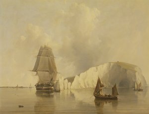 Off the Needles, Isle of Wight od Edward William Cooke