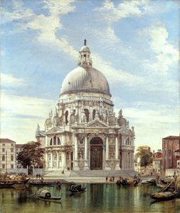Santa Maria della Salute, Benátky od Edward William Cooke