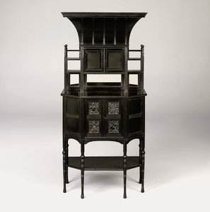 Ebonised Cabinet, c.1873 od Edward William Godwin