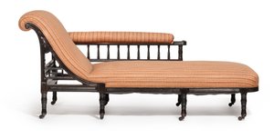 Chaise-longue, kolem roku 1875