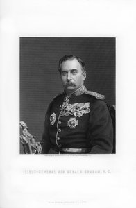 Sir Gerald Graham, britský generálporučík, 1893.