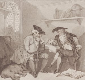 A College Scene, aneb neplodný pokus o peněženku..., [1. srpna 1787], znovu vydáno 1. července 1802.