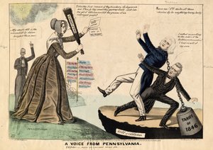 Hlas z Pensylvánie, publikoval H R Robinson, New York, 1846