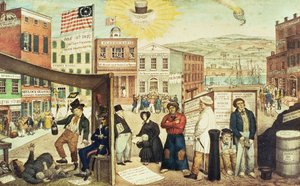 The Times, hospoda. od H. R. Robertsona, New York, 1837