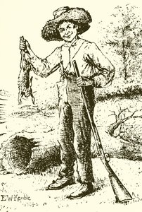 Huckleberry Finn od Edward Windsor Kemble