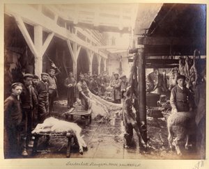 Leadenhall Slaughter House, ze západu od Edward Wormald