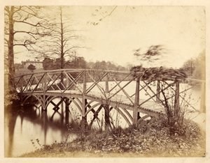 Roundhay Park (černobílá fotografie) od Edward Wormald