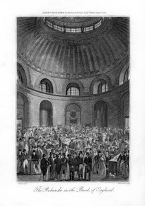 Rotunda v Bank of England, Londýn, 1804.