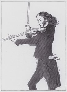 Nicolo Paganini od Edwin (after) Landseer