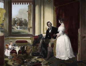 Hrad Windsor v moderní době od Edwin (after) Landseer