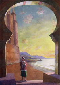 Při západu slunce vstoupil do paláce od Edwin Arthur Norbury