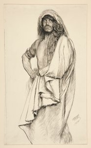 Aaron, od Titus Andronicus od Edwin Austin Abbey