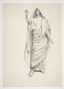 Anthony (předběžná kresba pro .3138) - Julius Caesar od Edwin Austin Abbey