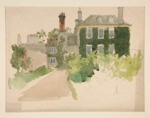 Architektonická studie od Edwin Austin Abbey